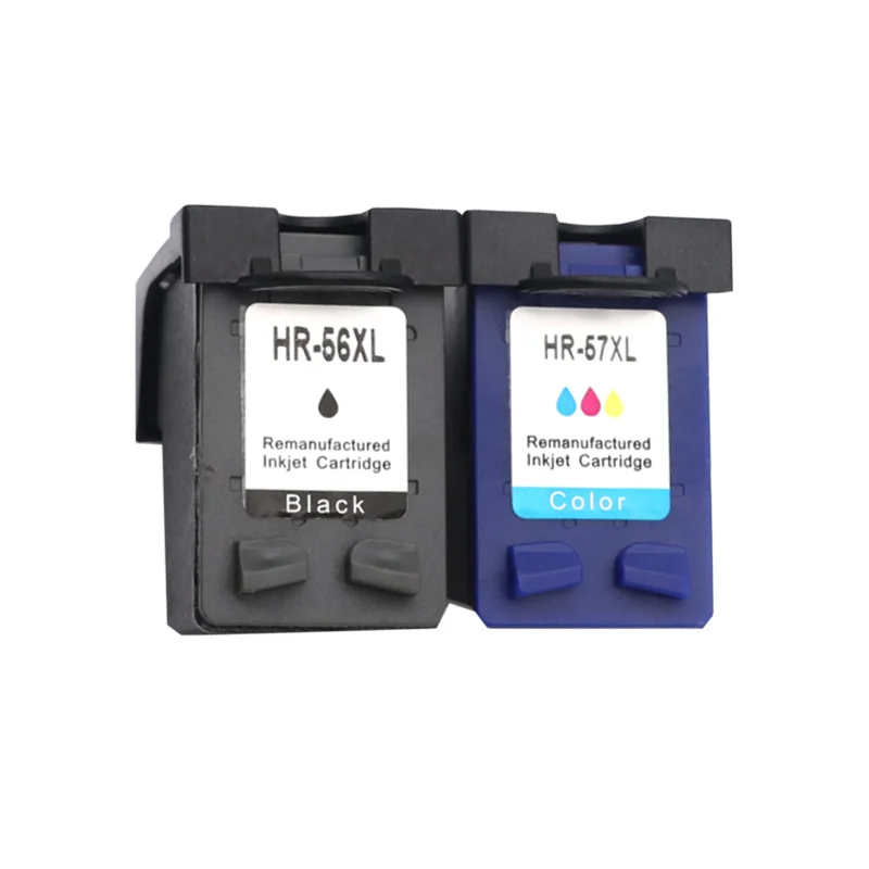 Сменный картридж для HP 56 57 чернильный XL PSC 4200 1110 1205 1210 1215 1219 1315 1340 1350 Deskjet 2210 - купить