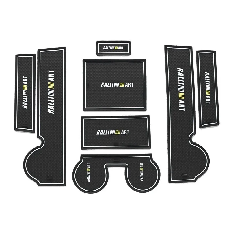 

3D резиновый коврик, интерьерный Противоскользящий коврик для Mitsubishi Lancer 2008 - 2016 Ralliart EVO X Galant Fortis EX