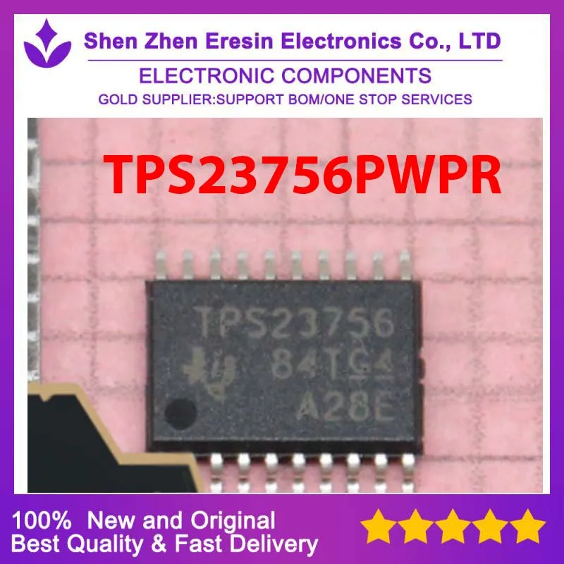 

Бесплатная доставка, 5 шт./лот TPS23756PWPR TSOP20, новый и оригинальный