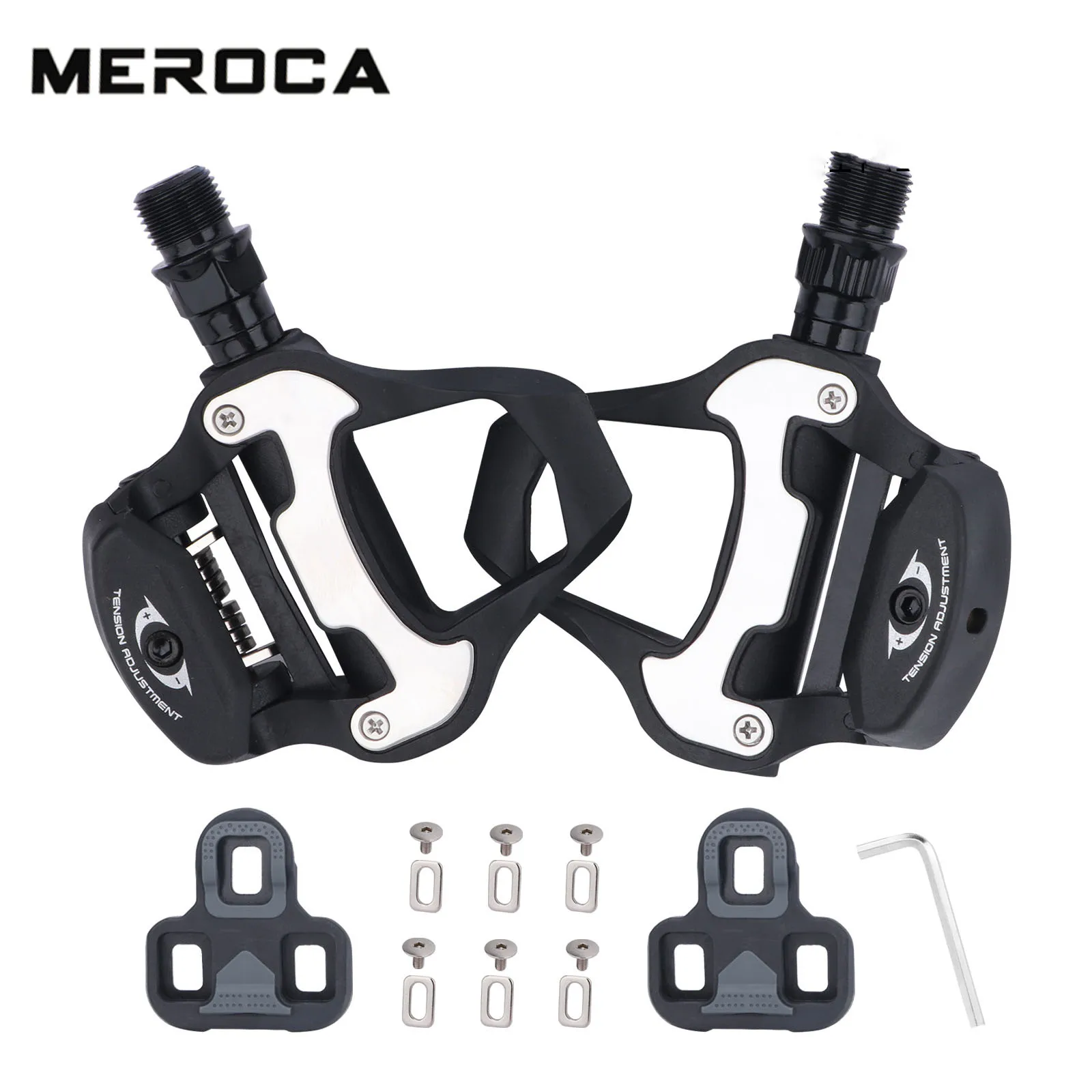 

Педали для шоссейного велосипеда с бутсами, подходят для LookKeo для Shimano, самоблокирующиеся профессиональные велосипедные педали, велосипедные аксессуары
