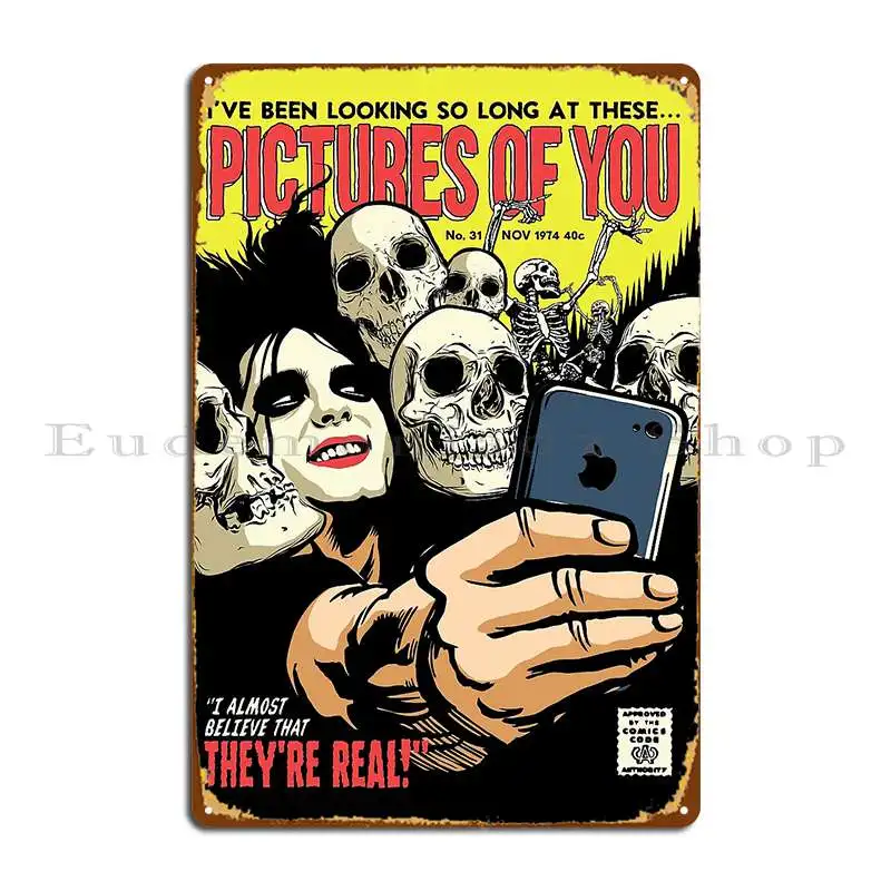 Металлический плакат для дома