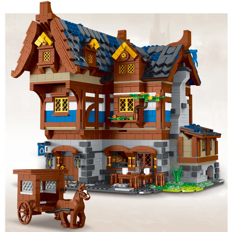 

033002, 3451 шт., Детский конструктор MOC для творчества, для мальчиков