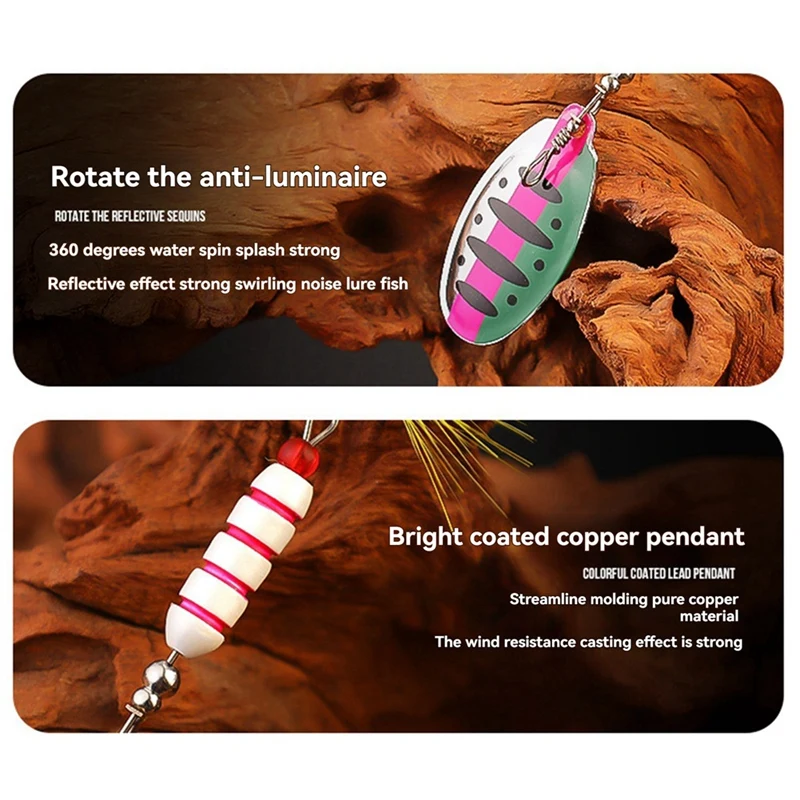 Композитные блестки вращающиеся металлическая медная колонна с ручным