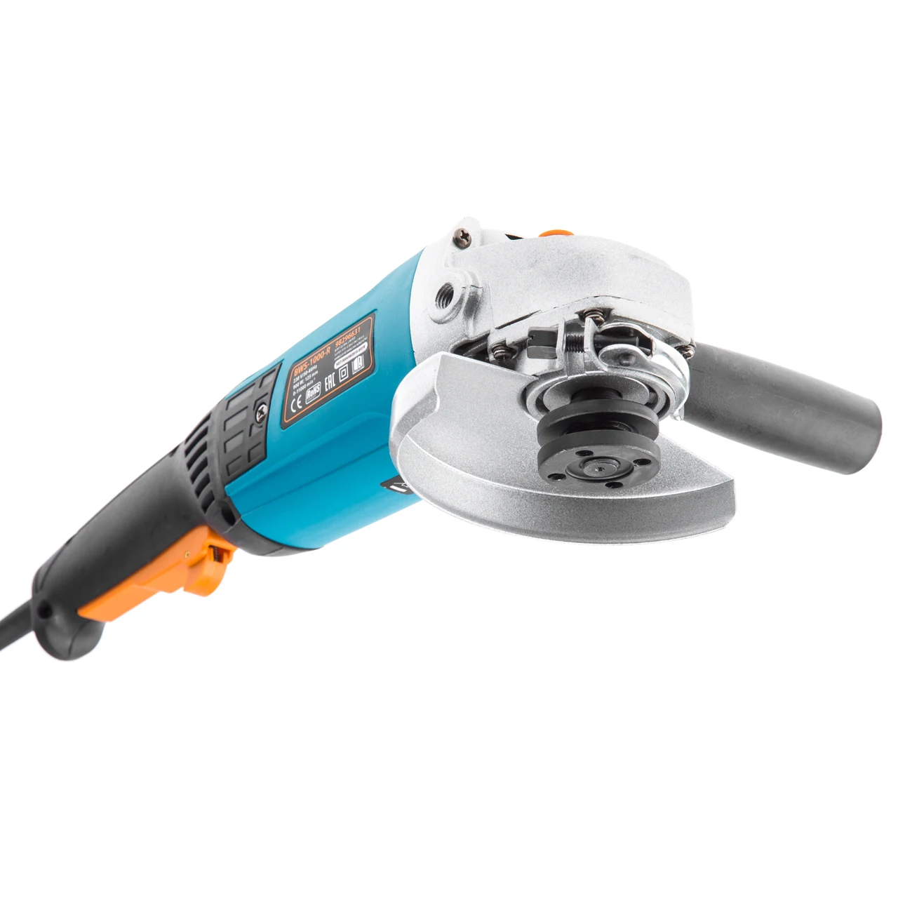 Машина шлифовальная угловая (болгарка) Bort BWS-1000-R (блокировка шпинделя регулировка