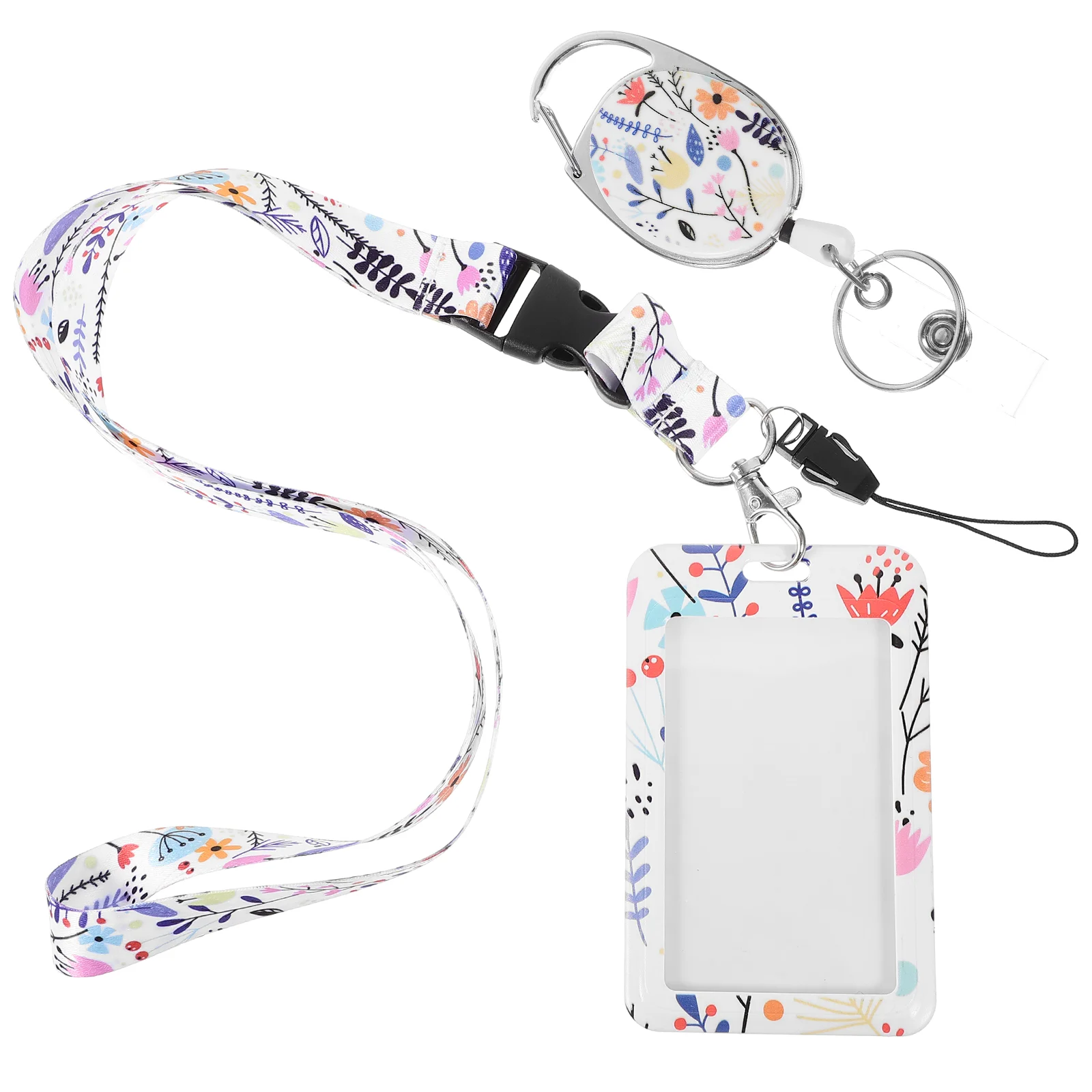 Кофейный телескопический держатель для удостоверений личности мобильного