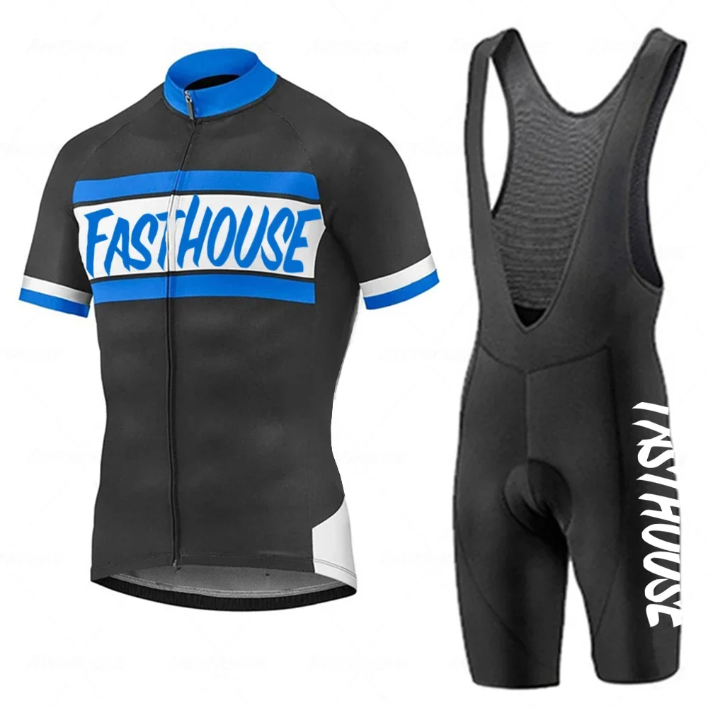 Летняя одежда для велоспорта 2023 мужской комплект из Джерси рубашка с коротким