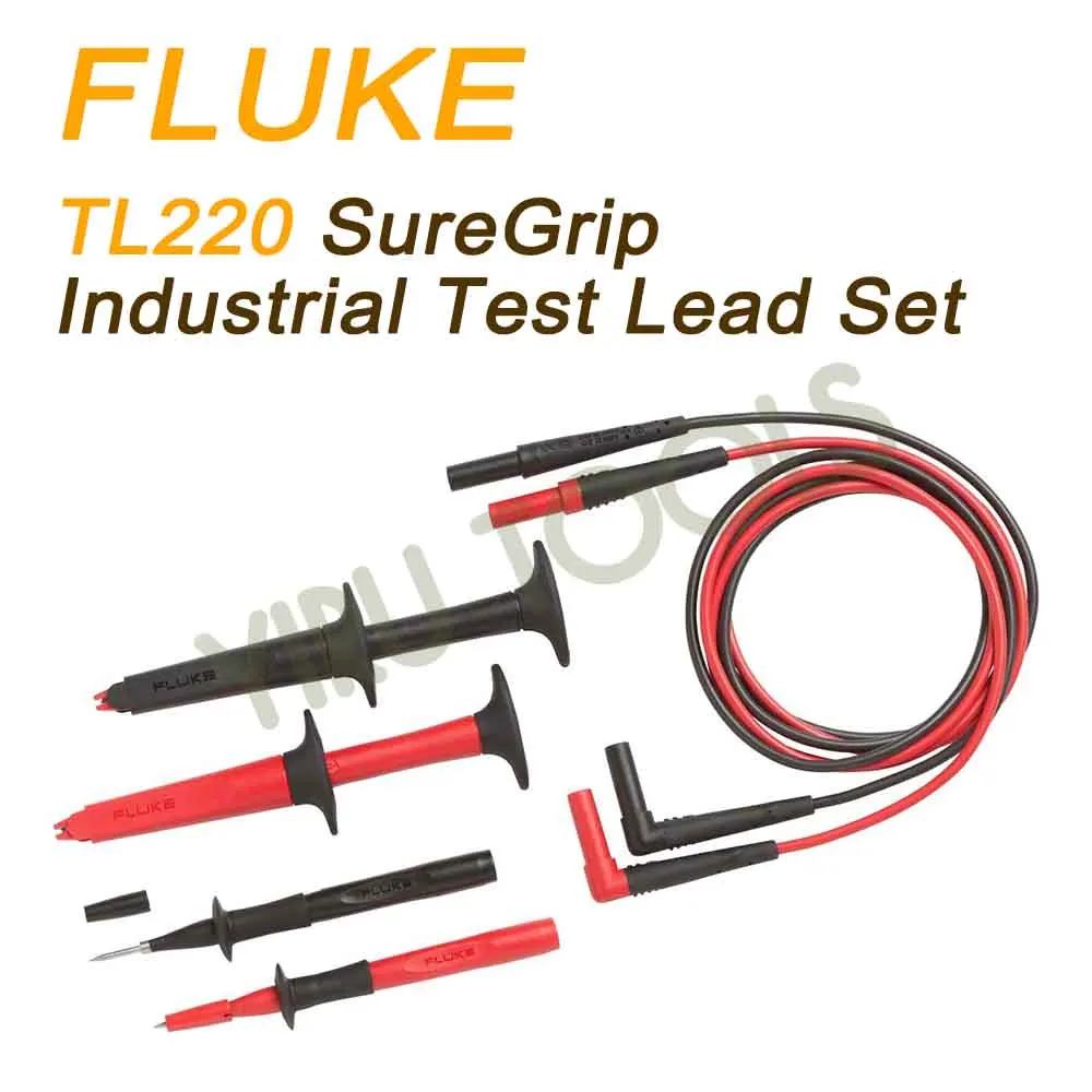 

Fluke TL220 SureGrip Industrial Test Lead Set