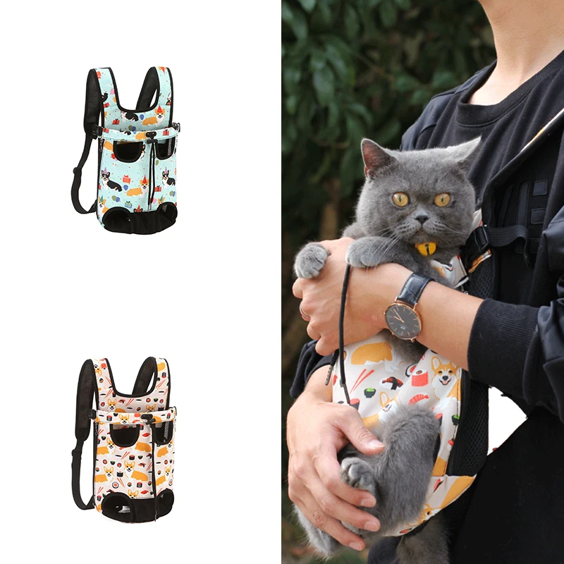 Designer Pet Backpack Carrier for Cat Dog, Mouse Ears Crochet Pet Travel  Bag, Custom Pet Bag Carrier DC2 Myknitt - Free Shipping