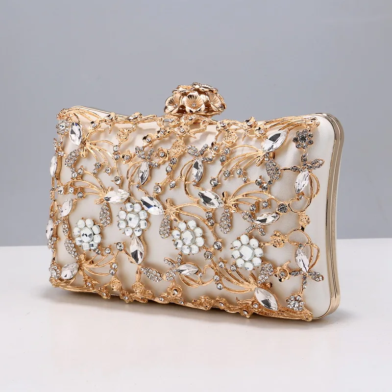 

Блестящая женская сумка-клатч для вечеринки, женские новые кошельки и сумочки с кристаллами и зажимом, Роскошный дизайнерский кошелек-клатч для свадебной вечеринки