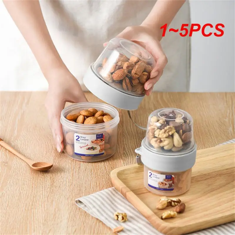 

1 ~ 5 шт., набор контейнеров с вилкой, крышкой и крышкой для соуса