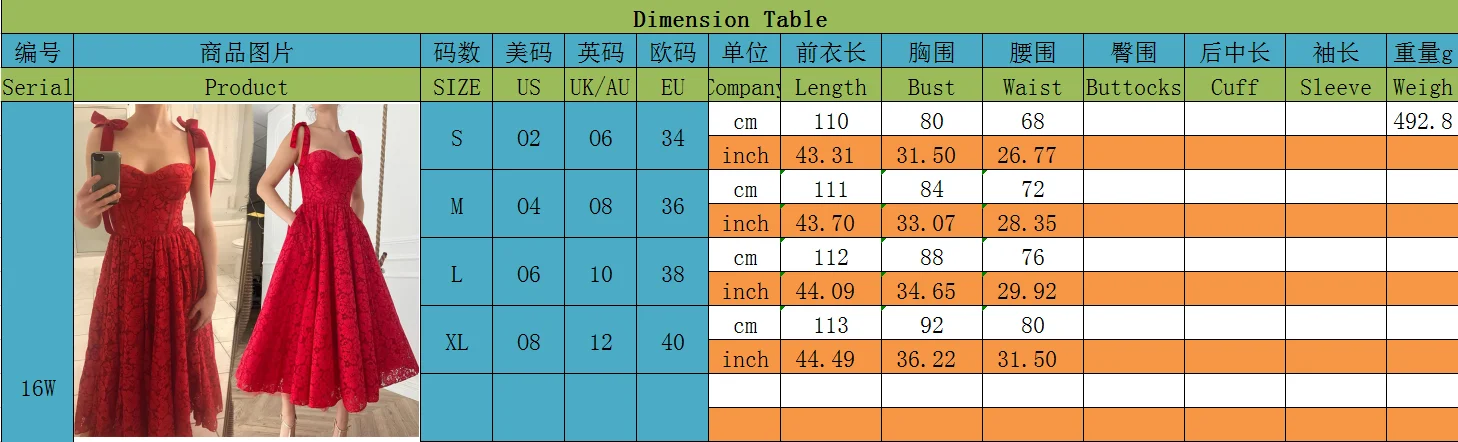 Женское кружевное платье с открытой спиной красное Хлопковое и поясом на груди