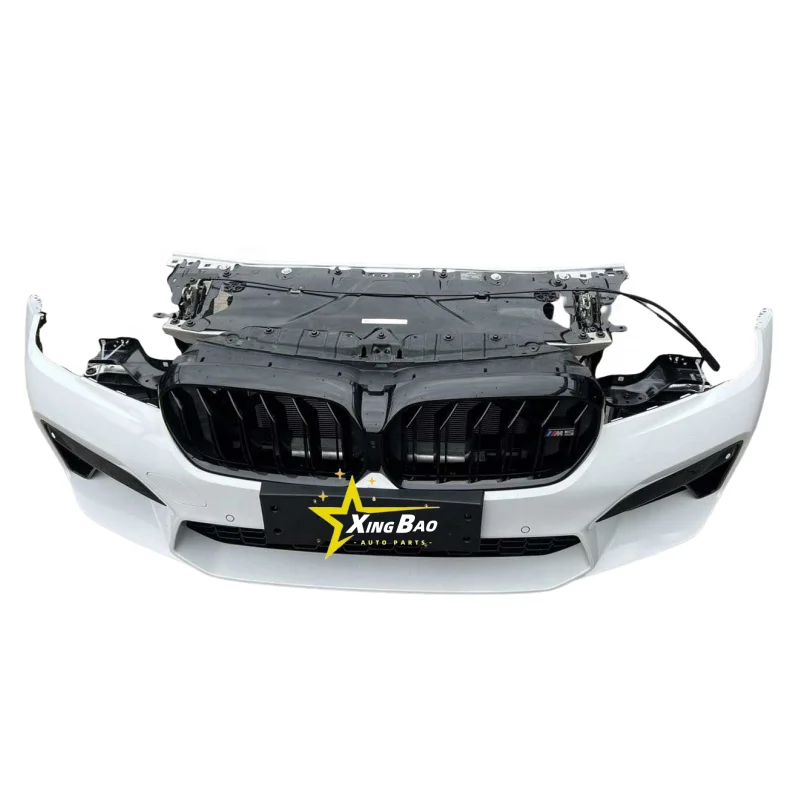 Фото Оригинальный передний бампер для BMW 5 серии G30 G38 F90, модифицированный под M5, с решеткой радиатора, для кузовного обвеса 2021 года. №3
