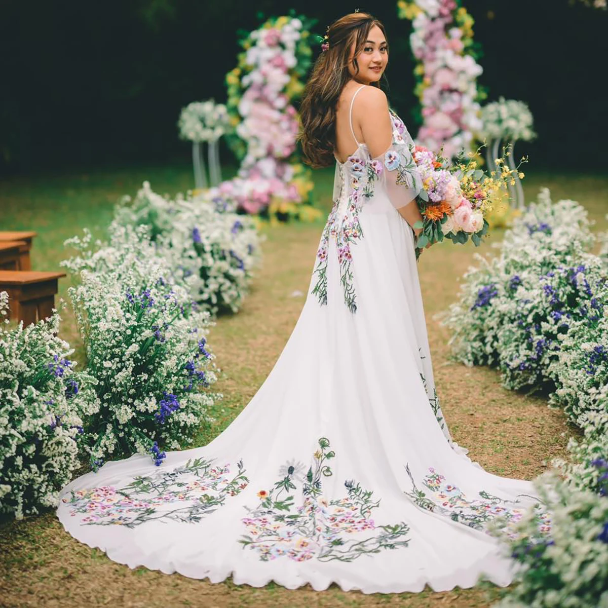 Индивидуальное свадебное платье YASHANG