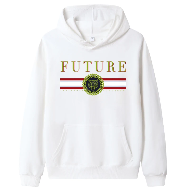 

Hoodies Men Print Sweatshirt Long Sleeve Cotton Hip-pop Streatwear Man Sweatshirt With Hood Anime Clothing Oversized 4XL 5XL