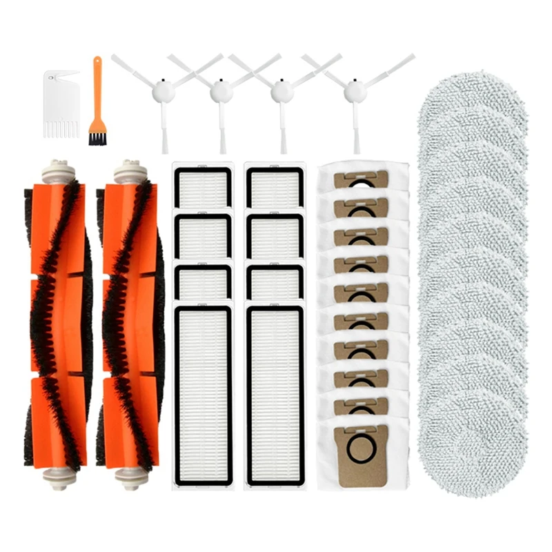 

Аксессуары для робота-пылесоса XIAOMI Mijia B101CN, Сменный фильтр с основной боковой щеткой и насадкой для швабры