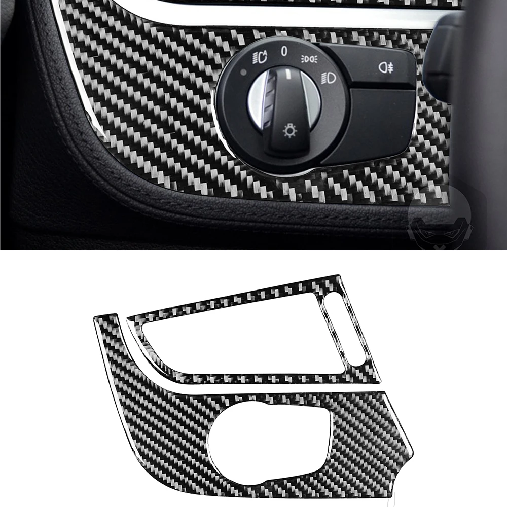 

for BMW Z4 E89 2009-2016 Driver Air Vent Headlight Control Panel Decoration Cover Sticker Decal Trim Car Interior Accessories