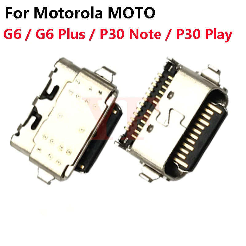 Оригинальный 10 шт. для Motorola MOTO G6 Plus P30 Note Play USB-порт зарядки док-станции - купить по