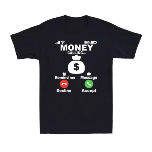 Футболка унисекс с надписью входящий вызов хлопковая тенниска для мужчин и
