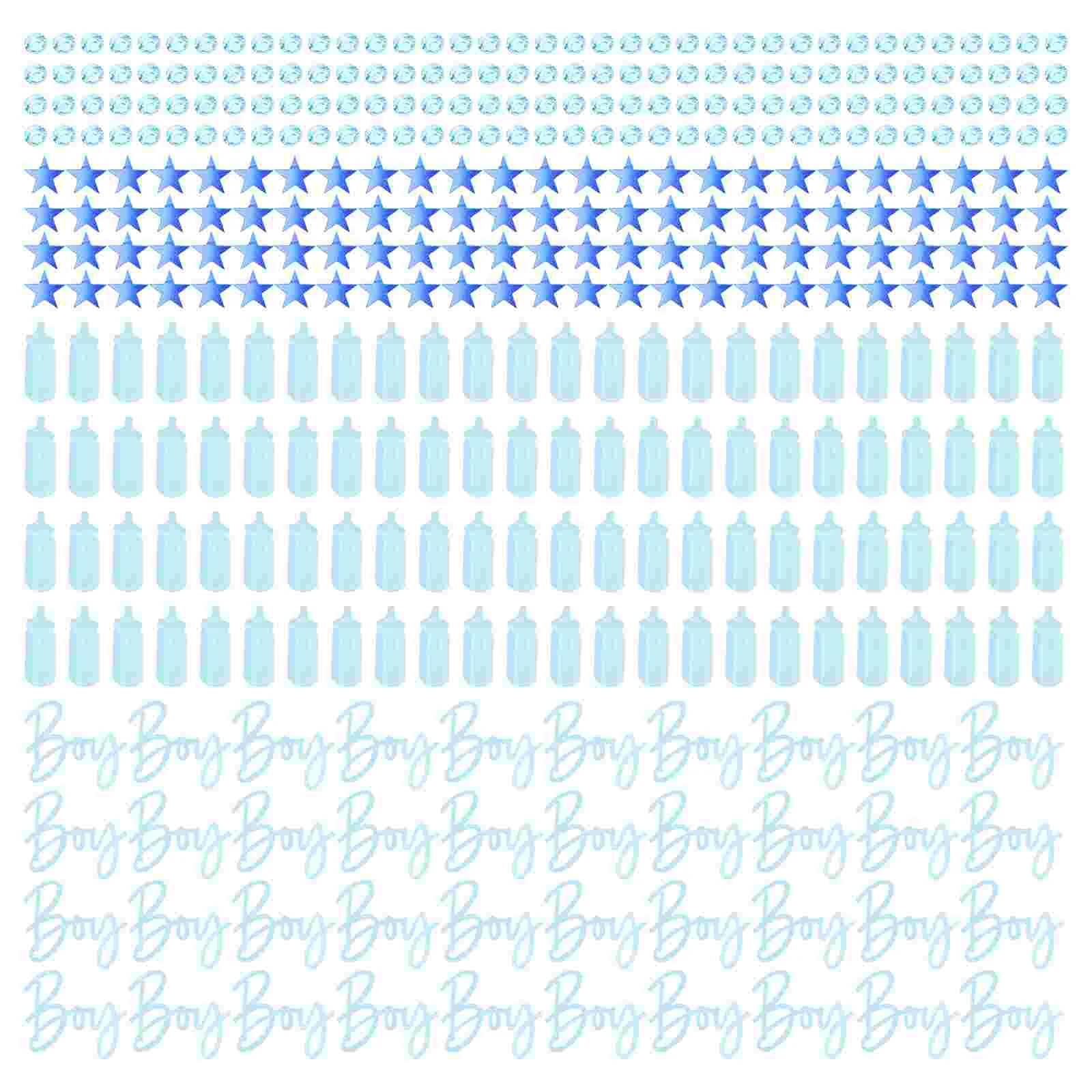 

4 Packs Baby Gender Reveal Confetti Baby Shower Table Confetti Party Decorations