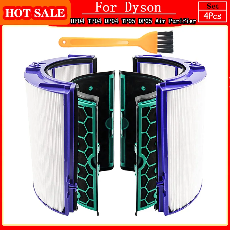 

TP04 HP04 DP04 HEPA Replacement Filter Compatible with Dyson HP04 TP04 DP04 TP05 DP05 Sealed Two Stage 360° Pure Purifier Fiter