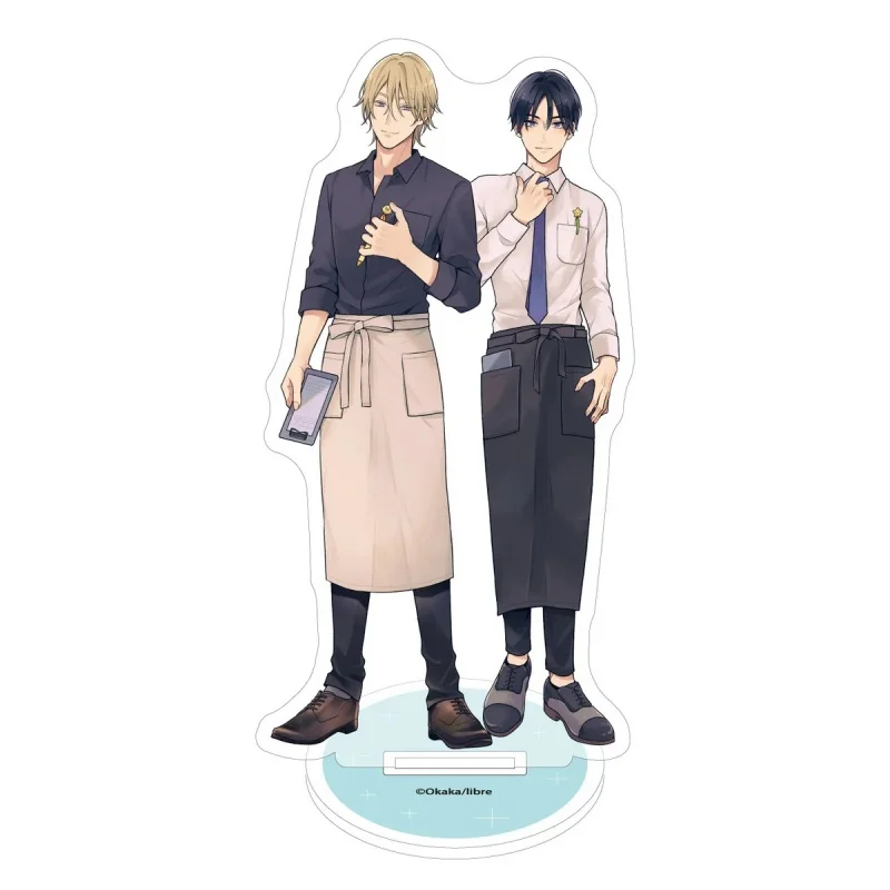 Фото Набор из 15 акриловых брелоков-подставок для фигурок (15 см) Yuu Shishikura/Haruto Kotani, оптом, для декора спальни, подарки №5