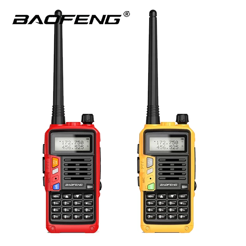 

Рация Baofeng UV-S9 Двухдиапазонная двухсторонняя радиостанция vhf uhf оригинальный трансивер 8 Вт Мощные Портативные радиостанции дальнего действия