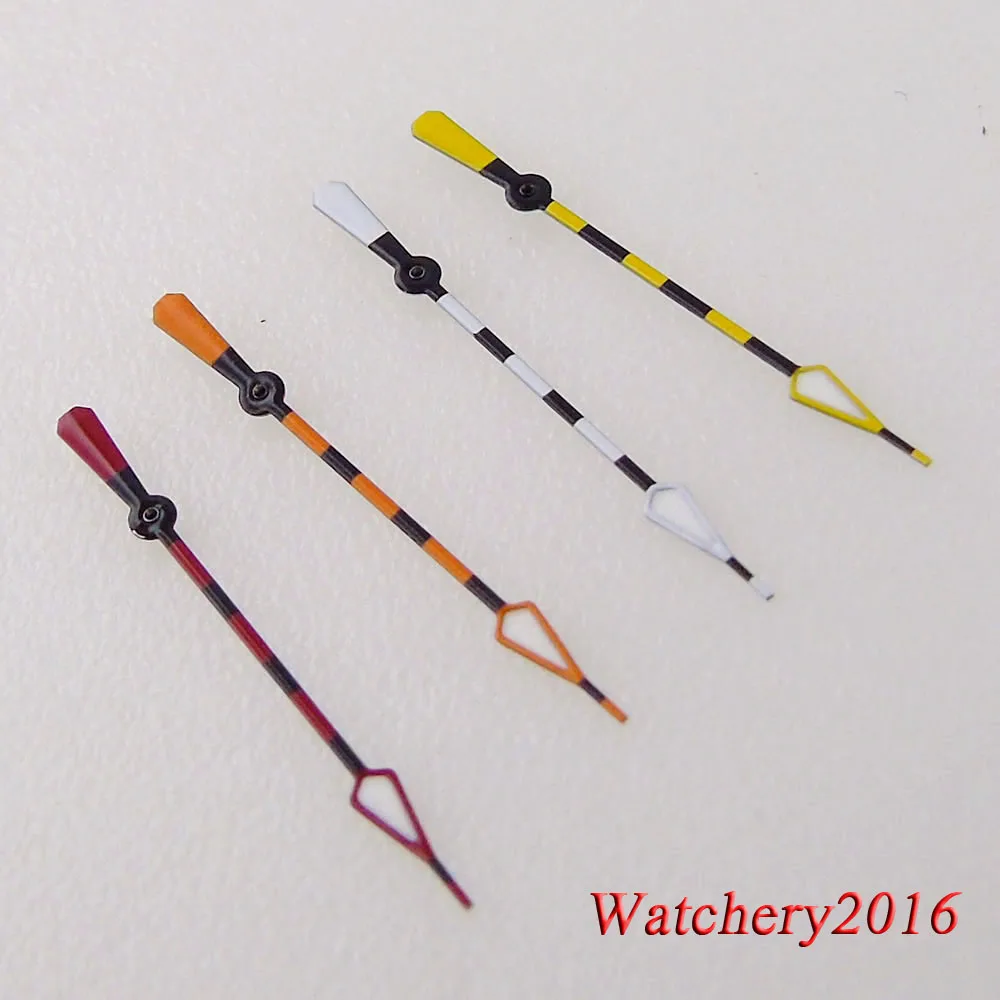 

13.5mm Yellow Red Black Watch Second Hand fit NH35 NH36 7s35 7s26 4r35 7009 6309 7002 4r15 4r35 Movement Automatic Mens Watch