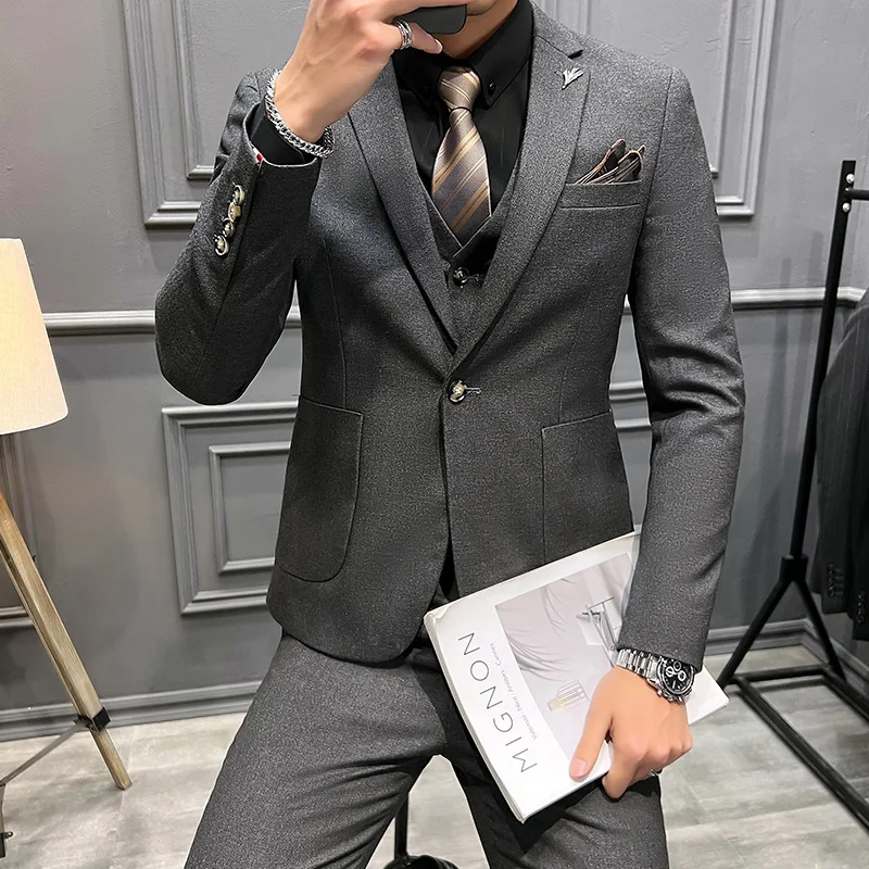 Новинка весна-лето 2024 деловые костюмы мужские повседневные стильные Куртки