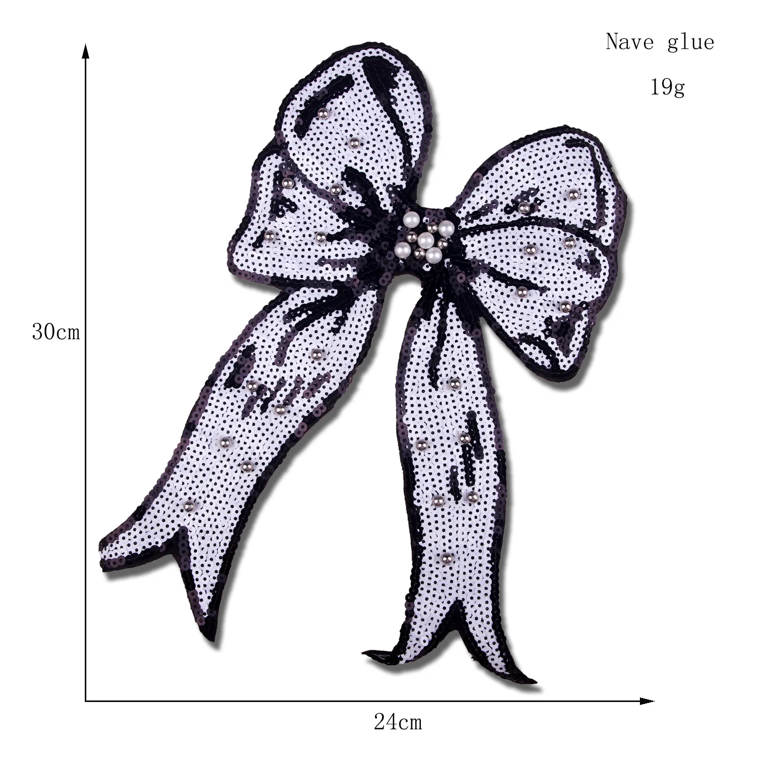 1 шт. Стразы нашивки цветок бабочка банты шитье нетканые для одежды плоская