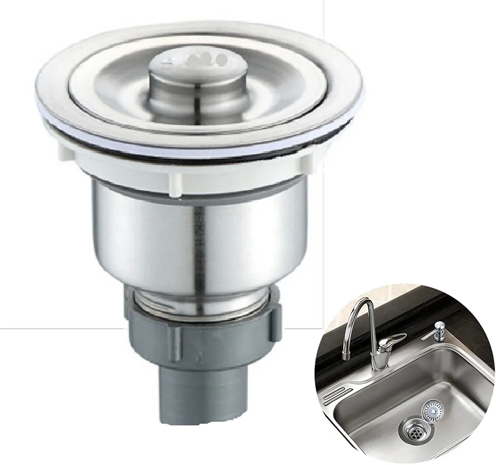 

304 кухонная раковина из нержавеющей стали фильтр для слива раковины сетчатый фильтр для ванной 110 мм шайба