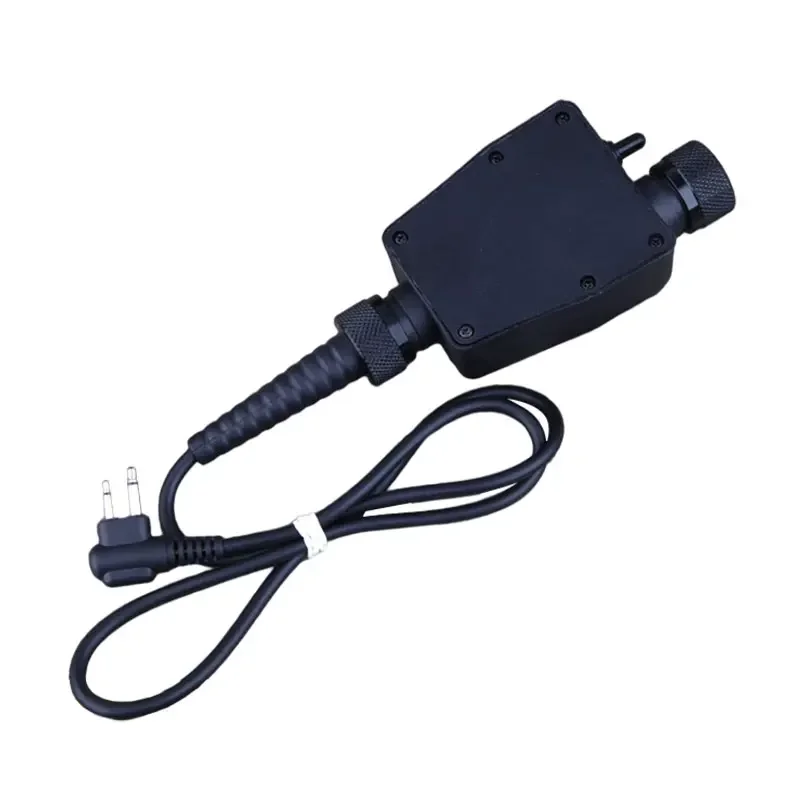 Фото Переключатель для рации Emersongear с двойным разъемом, интерфейс для зарядки, для PTT, охоты, активного отдыха, туризма, спорта №4