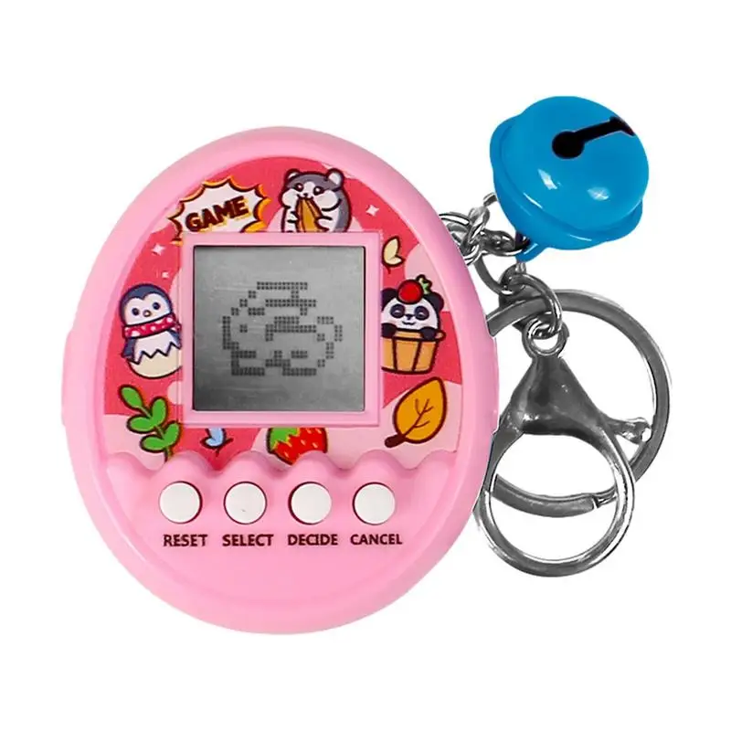 

Electronic Pets Game Console Machine Keychain Funny Kids E-Pet Birthday Gifts Nostalgic Virtual Interactive Toys Christmas Gift