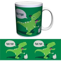 Funny Dinosaur Cups Tea Cups Father's Day Gifts Beer Mugs Microwave Safe Mugen Ceramic Coffee Mug Novelty Friend Gift Home Decal