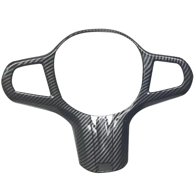 

Car Carbon Fiber Steering Wheel Panel Cover Trim Decoration Frame Sticker For-BMW X5 G05 2022+
