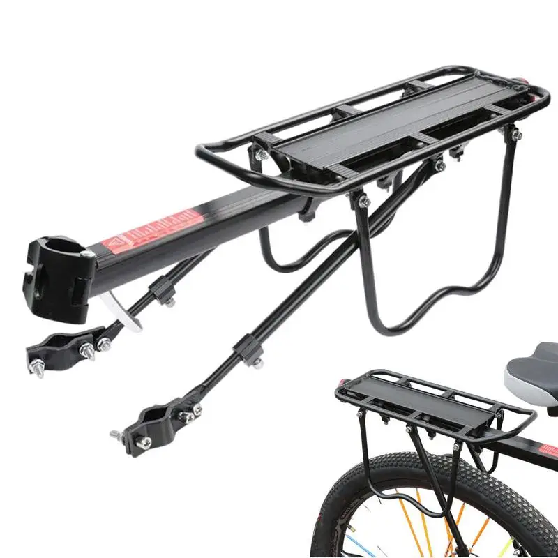 

Задняя стойка для велосипеда, регулируемые велосипедные аксессуары из алюминиевого сплава, заднее сиденье для электровелосипедов, горные велосипеды, дорожные велосипеды, для повседневной езды