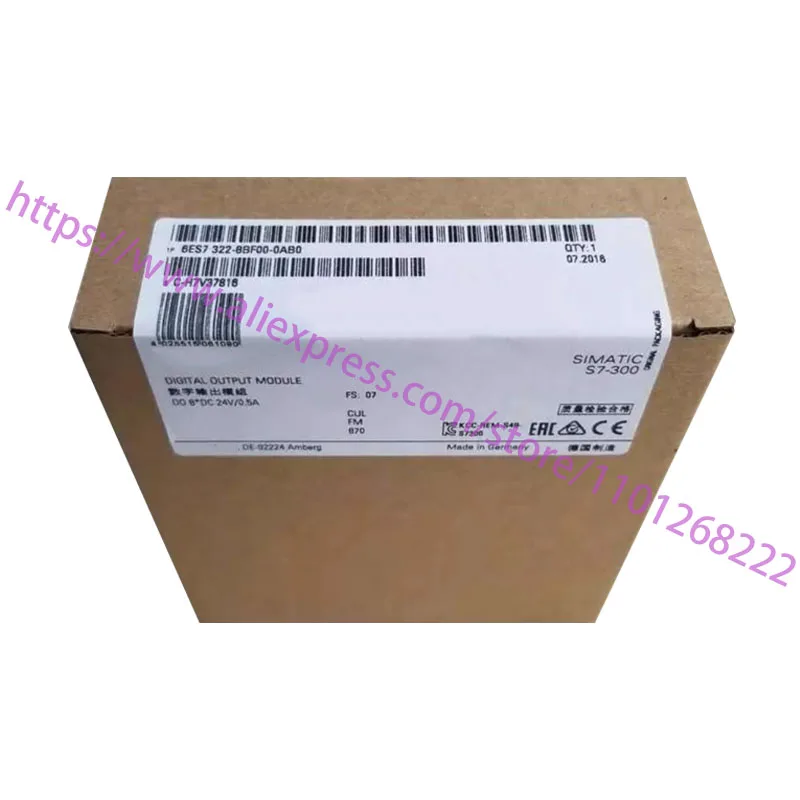 

6ES7322-8BF00-0AB0 новый оригинальный, агентские инспекции