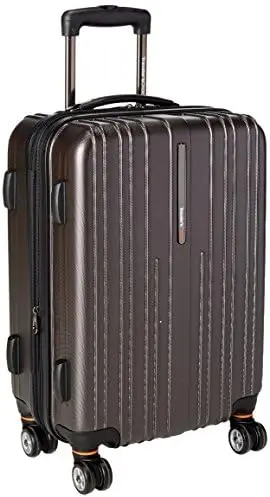 Choice Tasmania 100% Pure Polycarbonate Expandable Spinner Luggage, Purple, Carry-on 20-Inch Camp spoon fork Travel gadgets Camp