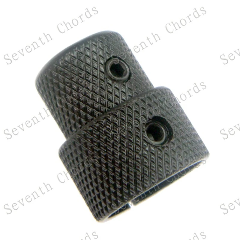 4 шт./лот металлические двойные концентрические кнопки регулировки громкости