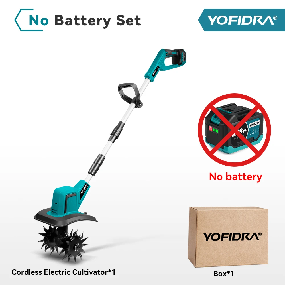 

YOFIDRA Аккумуляторный садовый культиватор Makita 18В