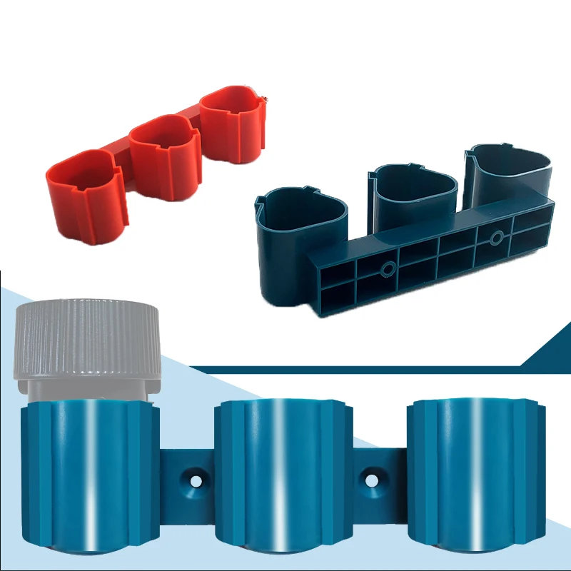 Battery Holder Tool Holder For Makita For Milwaukee/Bosch 10.8/12V Battery Tool Dock Mount Battery Holder Wall Mounted