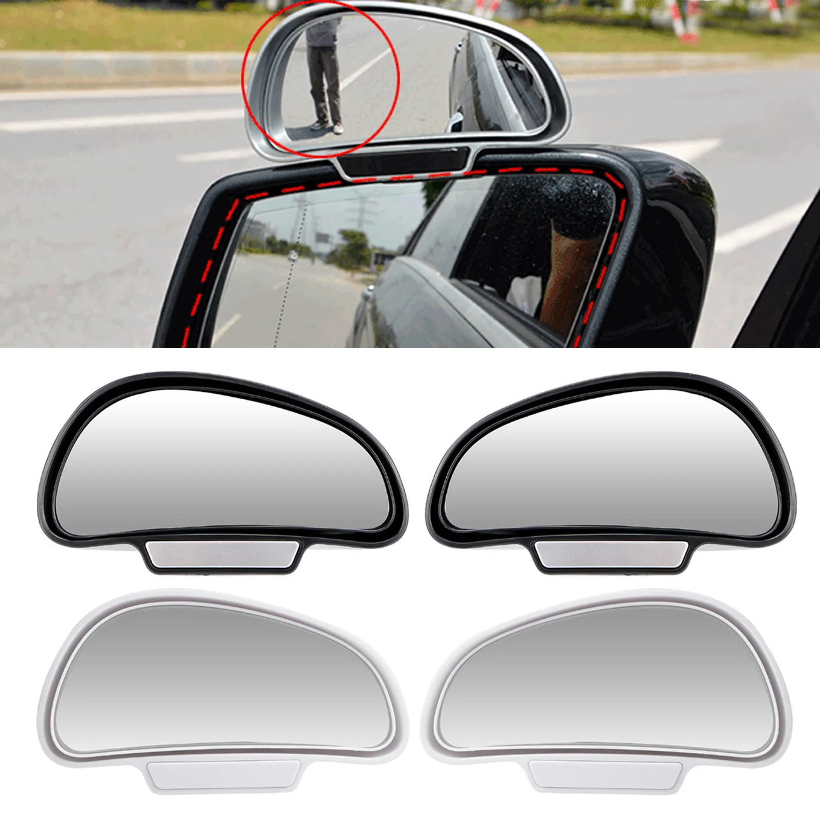 

Blind Spot Car Mirror Side Mirror Blind Spot for Broader View & Safe Driving Car Exterior Accessories for Cars SUVs Trucks