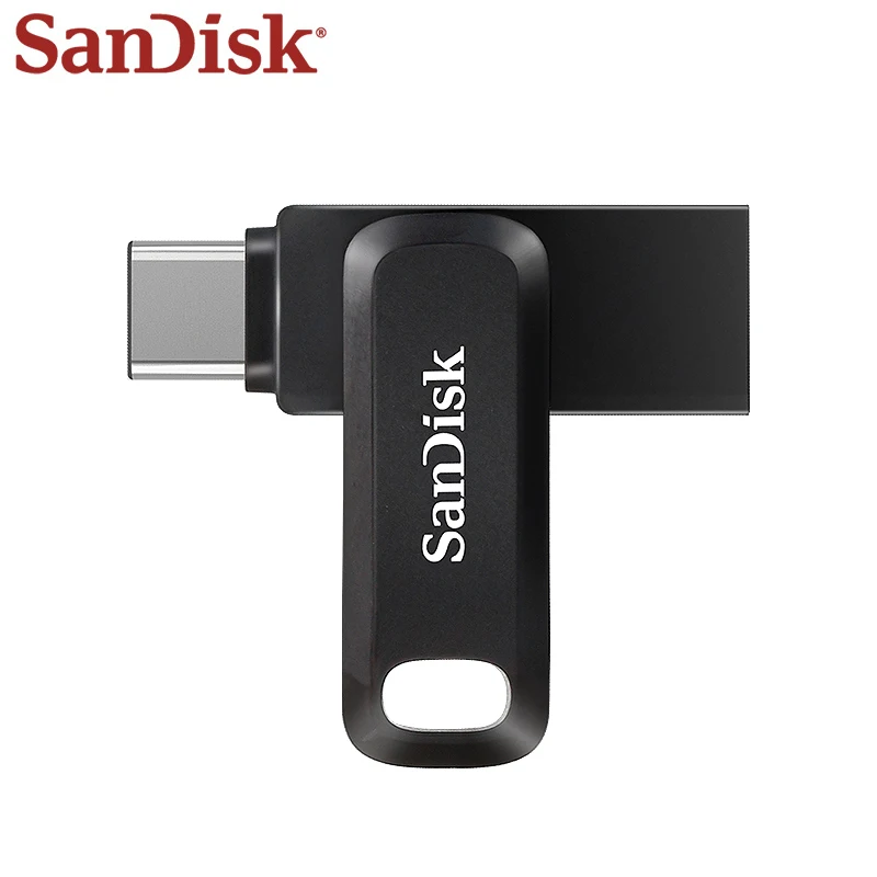 SanDisk OTG USB 3.2 Type-C Pen Drive для iPhone 15 Android Phone 64 ГБ 128 256 512 USB-накопитель Макс. 400 Мбит/с Pendrive