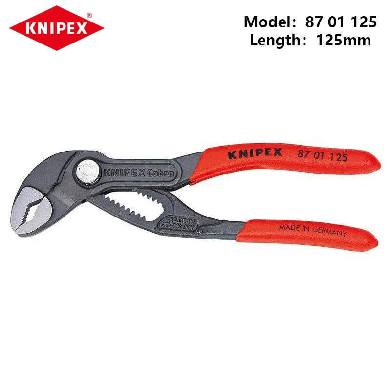 

Плоскогубцы KNIPEX Cobra 125 мм