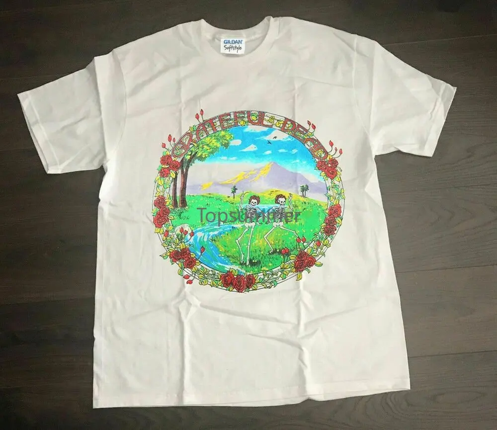 

Rare!!! Grateful Dead 1984 Vintage T-Shirt Spring Reprint Usa Size