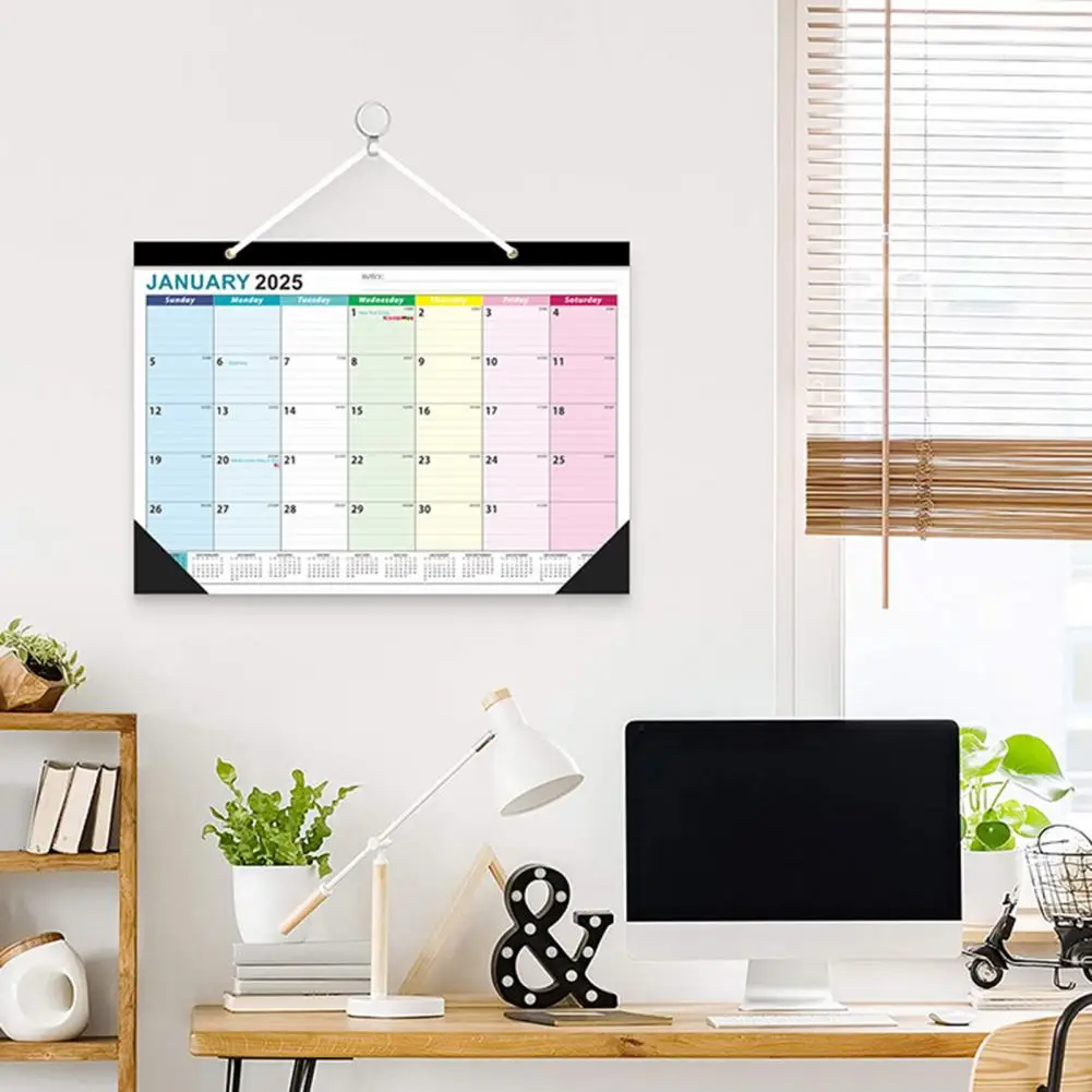 Календарь Настенный для дома офиса школы планировщика ежемесячного органайзера