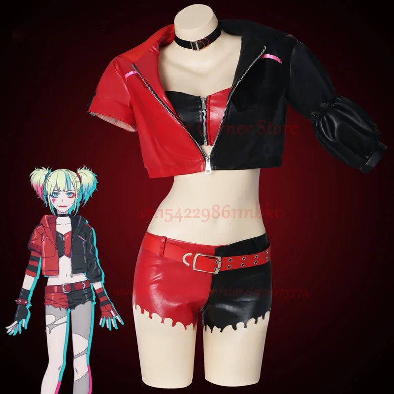 Костюм для косплея Harley из аниме хинцель: самоубийца Джокер Отряд девушек костюм