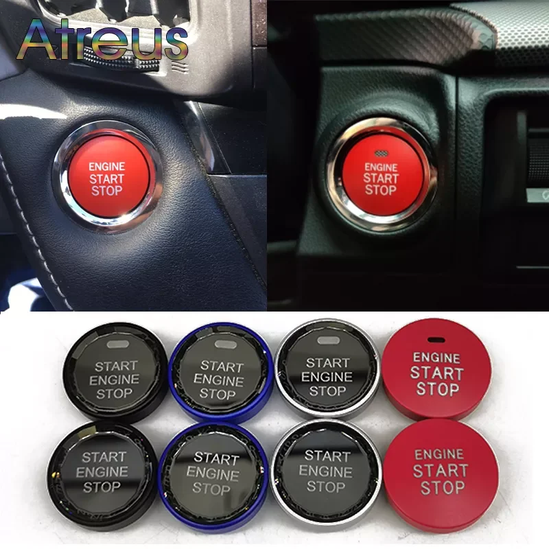 

Crystal Car Start Stop Engine Ignition Cover Auto Button Case For Subaru Forester Impreza XV BRZ Outback STI GT WRX Accessories