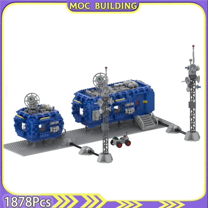 Классическая космическая станция командная модель базового центра исследование