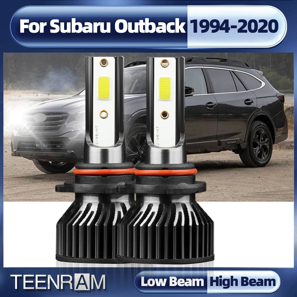 

90W Canbus Car Headlight H7 9005 HB3 Led Headlamps Bulbs 6000K 12V For Subaru Outback 1994-2014 2015 2016 2017 2018 2019 2020
