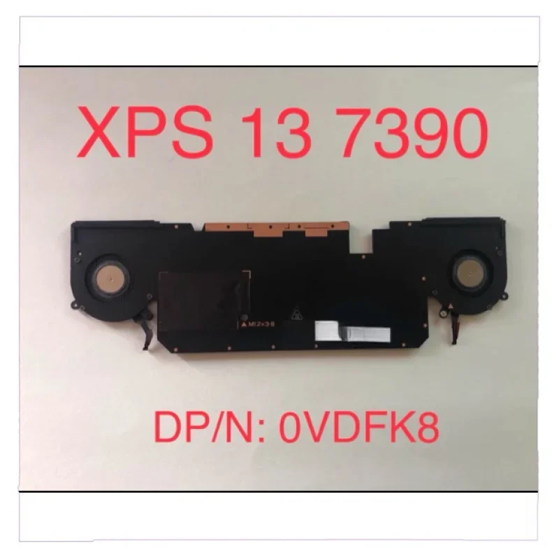 New Original Laptop CPU GPU Cooling Fan For DELL XPS 13 7390 2-in-1 P103G Cooler 0VDFK8 EG50030S1-C170-S9A EG50030S1-C180-S9A